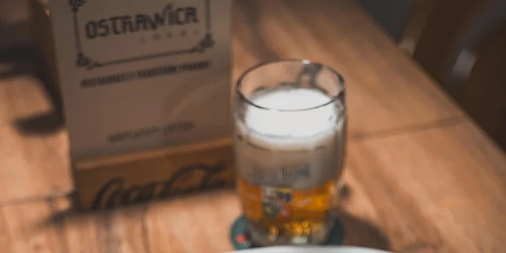 Voucher na jídlo i pití v nové restauraci v centru Ostravy: česká klasika v moderním hávu a na čepu plzeň