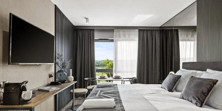 Gdaňsk: pobyt v moderním apartmánu 5 km od Starého Města, možnost snídaně na pokoj