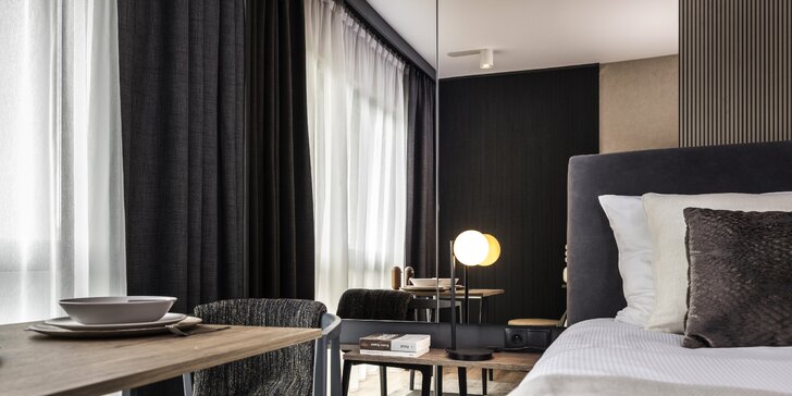 Gdaňsk: pobyt v moderním apartmánu 5 km od Starého Města, možnost snídaně na pokoj