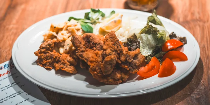 Voucher na jídlo i pití v nové restauraci v centru Ostravy: česká klasika v moderním hávu a na čepu plzeň