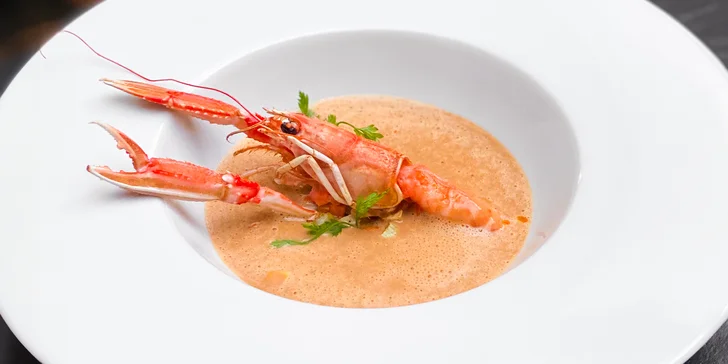 Pětichodové degustační menu se steakem, chobotnicí či jelenem i s možností wellness pro 2 osoby