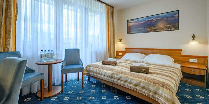 Nabitý relaxační pobyt u Terma Bania: snídaně a večeře, neomezený wellness