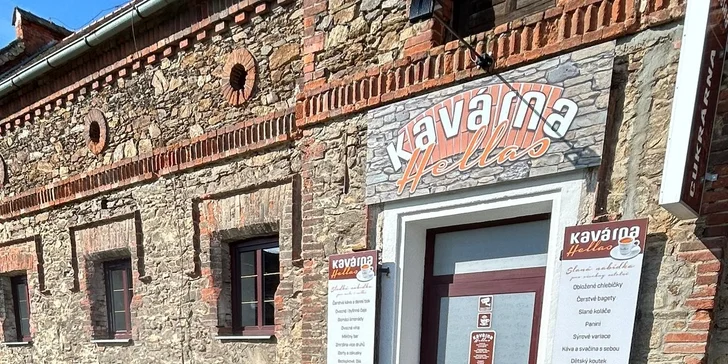 Otevřený voucher v hodnotě 200-600 Kč na kávu, studené nápoje i zákusky dle výběru