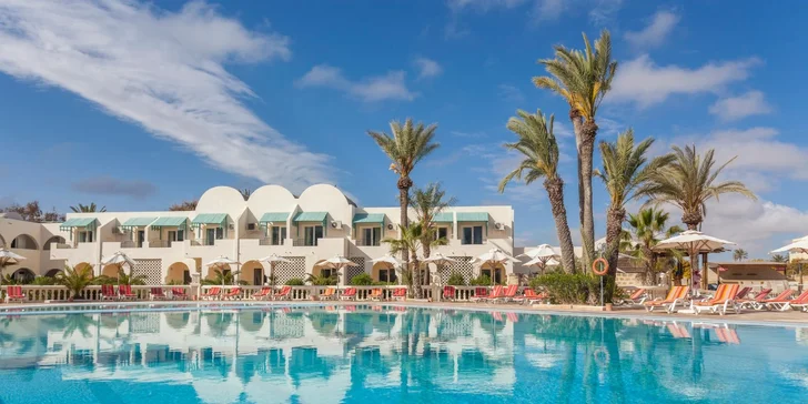 Hotel Yadis Hammamet**** v Tunisku: all inclusive, letenky a transfery