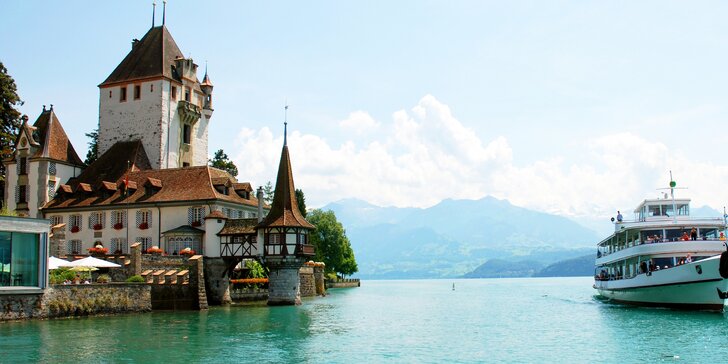 Švýcarské poklady: známé středisko Interlaken, Thun, Bern i plavba po jezeře, včetně dopravy
