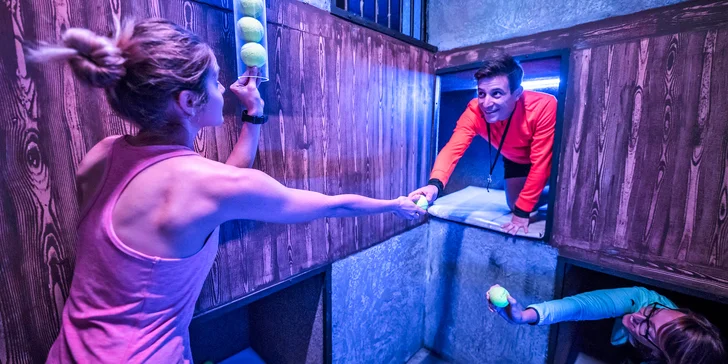 Dobrodružná týmová hra TEPfactor: zábava inspirovaná TV show Pevnost Boyard
