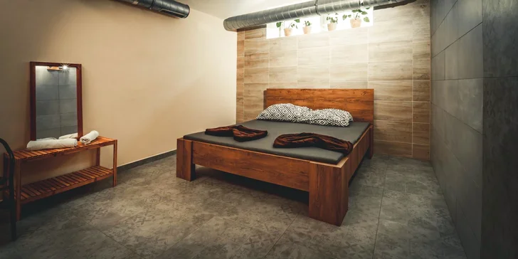 Privátní wellness s vířivou vanou a odpočinkovou místností: 1,5-2 hod.