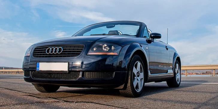 Road trip kabrioletem na 1 až 14 dní: pronájem nadupaného Audi TT s nájezdem až 2800 km