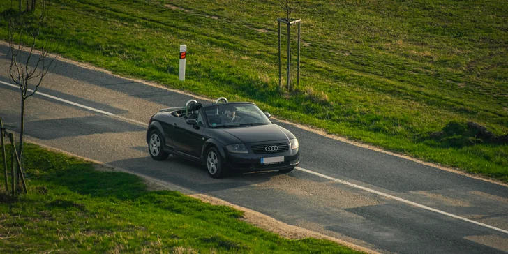 Road trip kabrioletem na 1 až 14 dní: pronájem nadupaného Audi TT s nájezdem až 2800 km
