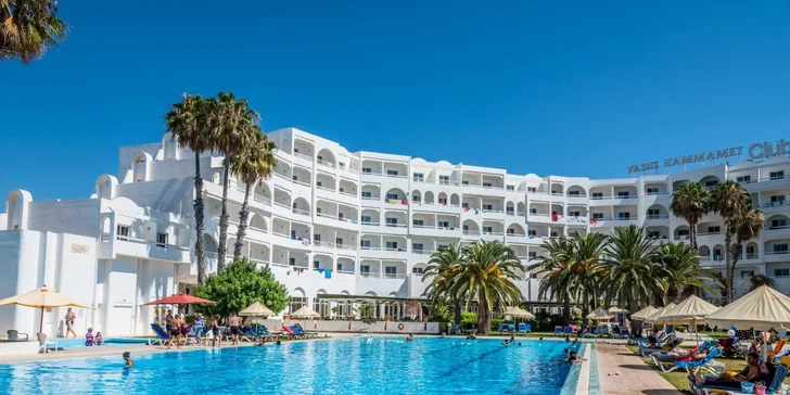 Hotel Yadis Hammamet**** v Tunisku: all inclusive, letenky a transfery