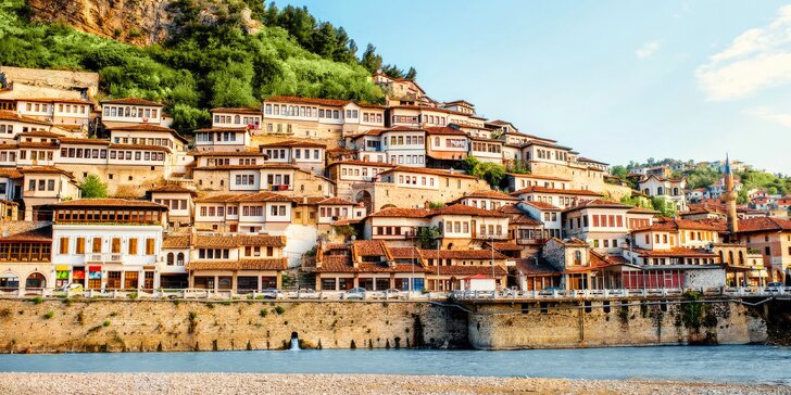 8denní poznávací zájezd Neznámé krásy Albánie včetně letenky a polopenze