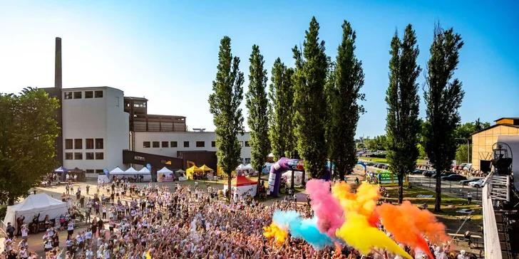 Vstup na Rainbow Fest v Dolní oblasti Vítkovice: hudba, zábava, stand-up a barevné běhy pro celou rodinu