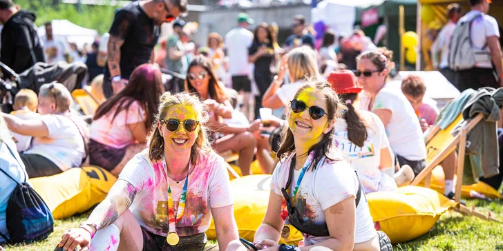 Vstup na Rainbow Fest v Dolní oblasti Vítkovice: hudba, zábava, stand-up a barevné běhy pro celou rodinu
