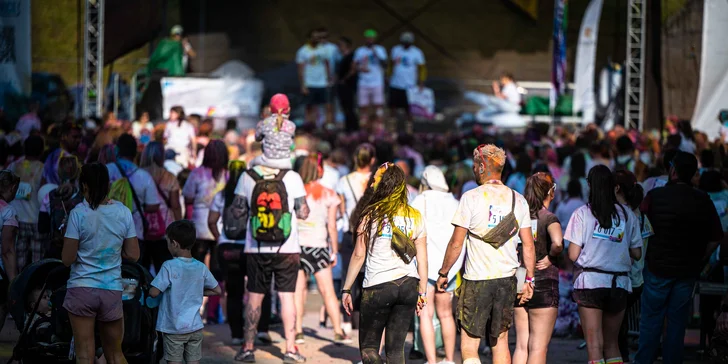 Vstup na Rainbow Fest v Dolní oblasti Vítkovice: hudba, zábava, stand-up a barevné běhy pro celou rodinu