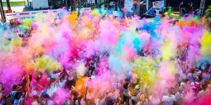 Vstup na Rainbow Fest v Dolní oblasti Vítkovice: hudba, zábava, stand-up a barevné běhy pro celou rodinu