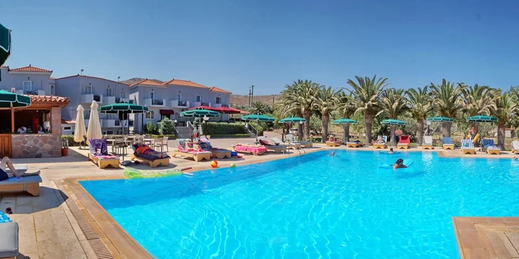 All inclusive dovolená na ostrově Lesbos: Hotel Bella Vista**** s bazénem a hned u pláže