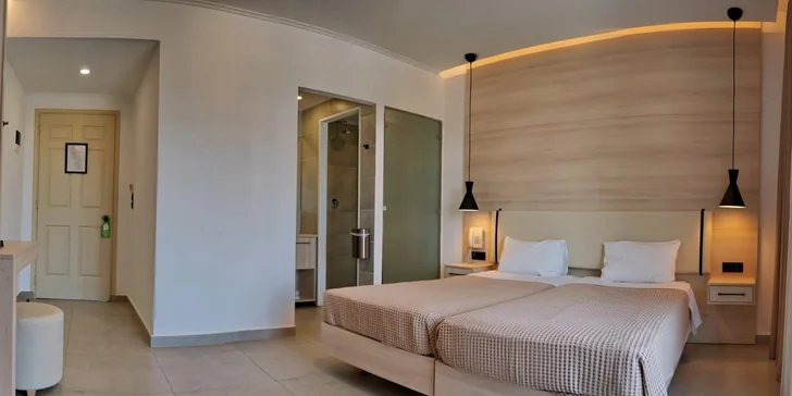 All inclusive dovolená na ostrově Lesbos: Hotel Bella Vista**** s bazénem a hned u pláže