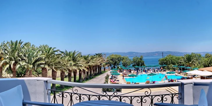 All inclusive dovolená na ostrově Lesbos: Hotel Bella Vista**** s bazénem a hned u pláže
