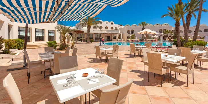 Djerba s all inclusive: Hotel Le Petit Palais**** s bazénem a blízko pláže, letenky a transfery