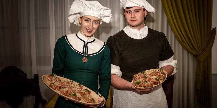Zážitková hraná prohlídka s dobovou degustací: okruh Petr Vok