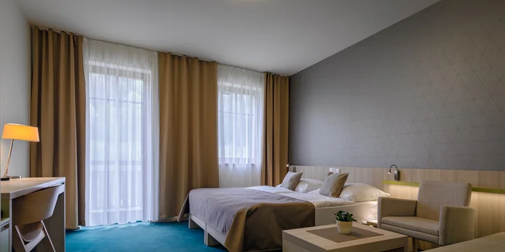 4* hotel v Ludvíkově v oblasti CHKO Jeseníky: snídaně, bazén i možnost vířivky