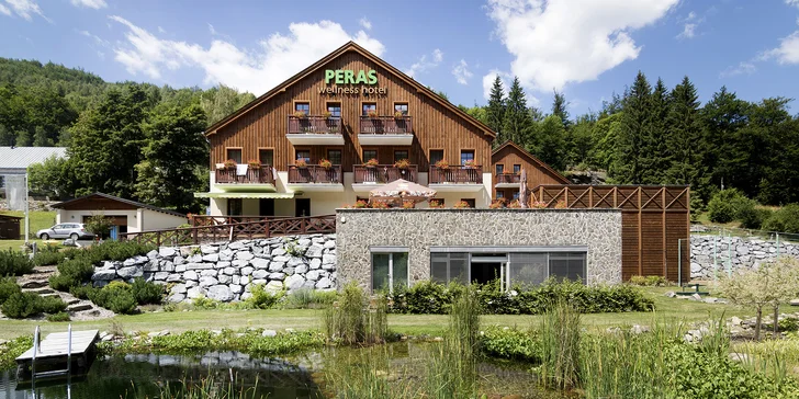 4* hotel v Ludvíkově v oblasti CHKO Jeseníky: snídaně, bazén i možnost vířivky