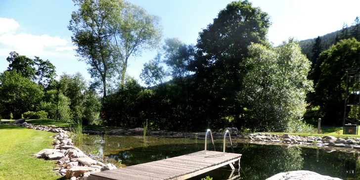 4* hotel v Ludvíkově v oblasti CHKO Jeseníky: snídaně, bazén i možnost vířivky