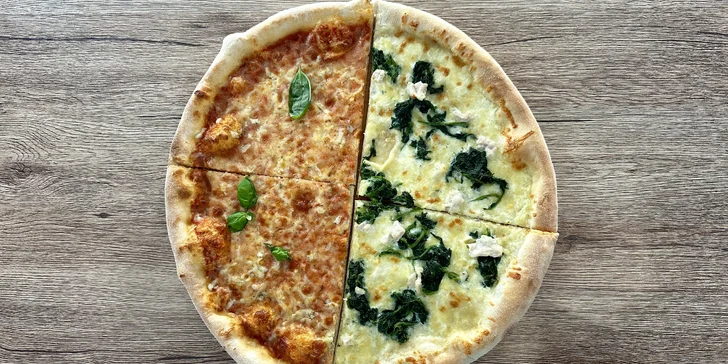 Otevřené vouchery v hodnotě 300-1000 Kč na sortiment podniku Celia pizza&burger
