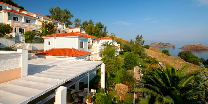 Letecký zájezd na řecký ostrov Lesbos: hotel Clara*** s all inclusive, 100 m od pláže a s bazénem