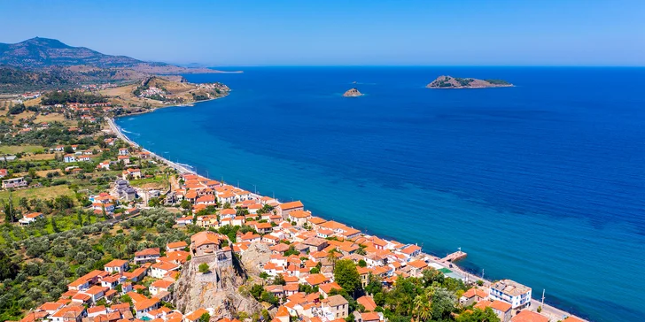 Letecký zájezd na řecký ostrov Lesbos: hotel Clara*** s all inclusive, 100 m od pláže a s bazénem