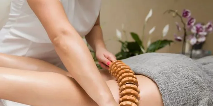 Maderoterapie proti celulitidě nebo indická relaxační masáž zad a hlavy či celého těla