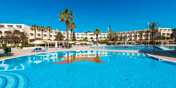 Tunisko - Hammamet: letenky a transfery v ceně, ubytování s all inclusive v Le Royal Hammamet Hotel & Resort*****