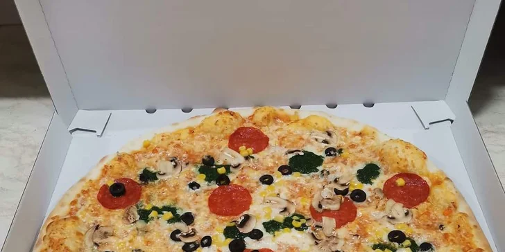 Otevřené vouchery v hodnotě 300-1000 Kč na sortiment podniku Celia pizza&burger