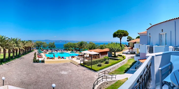 All inclusive dovolená na ostrově Lesbos: Hotel Bella Vista**** s bazénem a hned u pláže