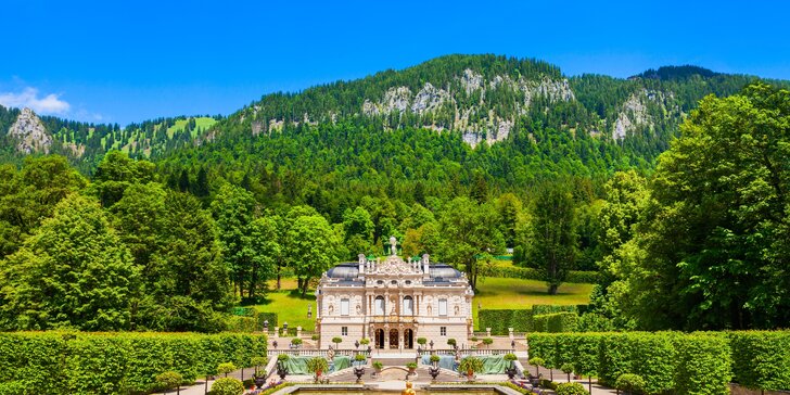 Zájezd do Bavorska a Tyrolska: hotel se snídaní, Linderhof, Eibsee i Innsbruck