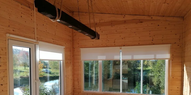 Dovolená v Českém Švýcarsku: tiny house u rybníku i privátní horký sud