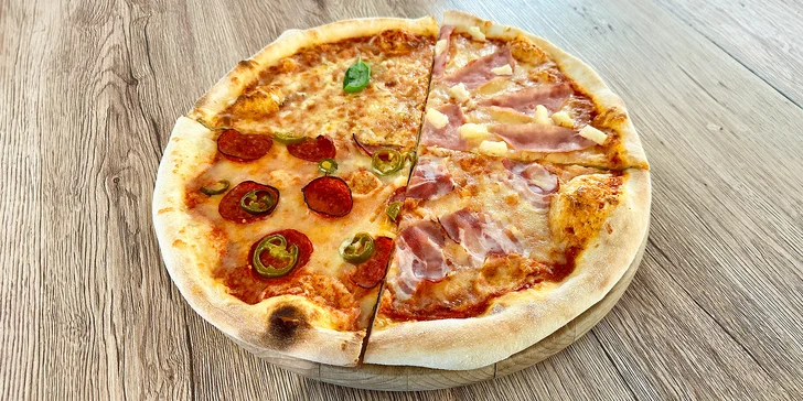 Otevřené vouchery v hodnotě 300-1000 Kč na sortiment podniku Celia pizza&burger