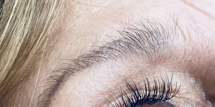 Prodlužování řas, lash-lifting, laminace obočí i balíček s úpravou a barvením obočí i řas