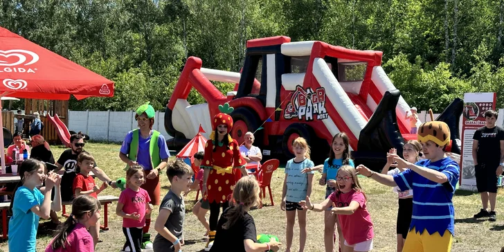 Vstup do BagrParku pro děti i dospělé: zábavní park, kde zkusíte řídit stavební stroje