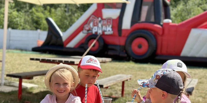 Vstup do BagrParku pro děti i dospělé: zábavní park, kde zkusíte řídit stavební stroje