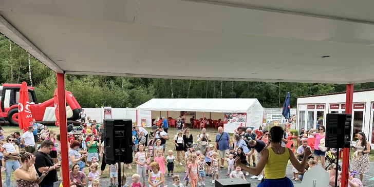 Vstup do BagrParku pro děti i dospělé: zábavní park, kde zkusíte řídit stavební stroje