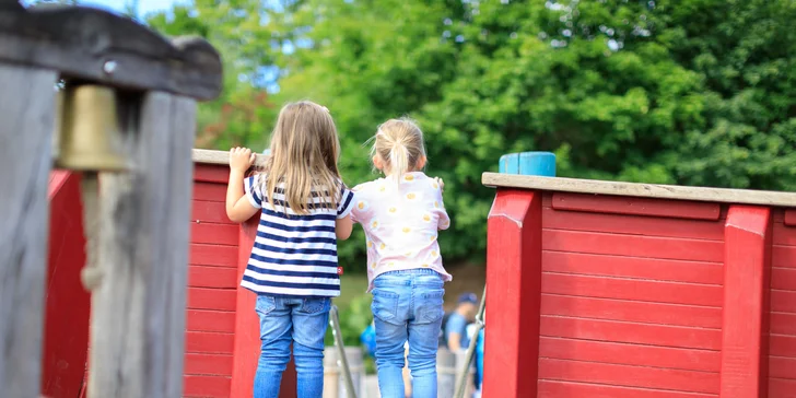 Výlet do německého zábavního parku Playmobil Fun Park: skluzavky, hrad i lanové prolézačky