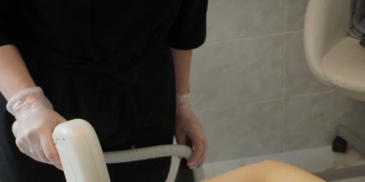 Laserová epilace vybraných partií v salonu Beauty Code