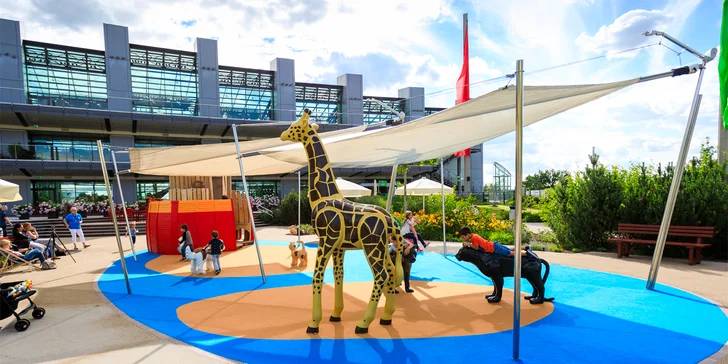 Výlet do německého zábavního parku Playmobil Fun Park: skluzavky, hrad i lanové prolézačky