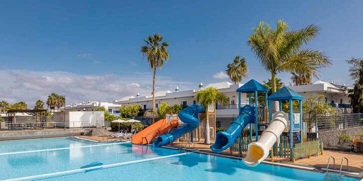 Letecky na Lanzarote: 4* hotel THB Tropical Island, all inclusive a atrakce pro děti