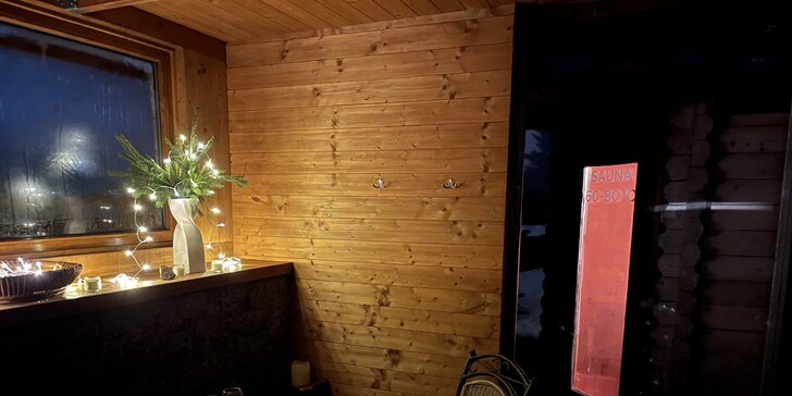 Penzion v Bedřichově: možnost 120minutového vstupu do sauny, snídaně i výlety