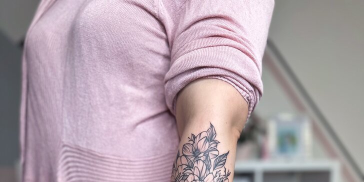 Tetování v Claire Tattoo v Nýřanech: různé velikosti a styly, motiv na míru