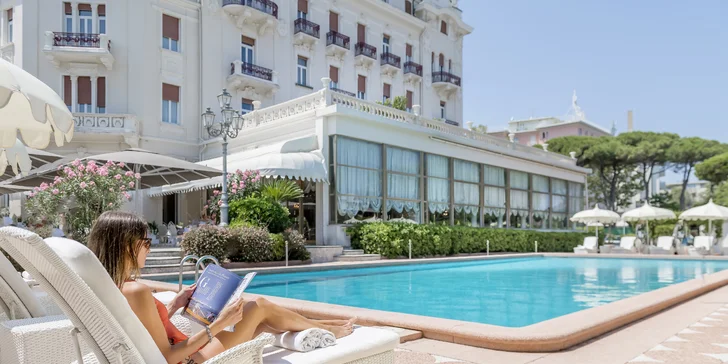 Letní dovolená v italském Rimini: 4* hotel 250 m od pláže, snídaně nebo polopenze