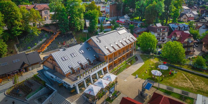 Lázeňské město Szczawnica v polských Tatrách: hotel u lanovky, wellness a snídaně či polopenze