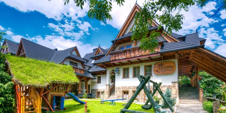 Horský penzion u Zakopaného se snídaní a hodina relaxace ve wellness